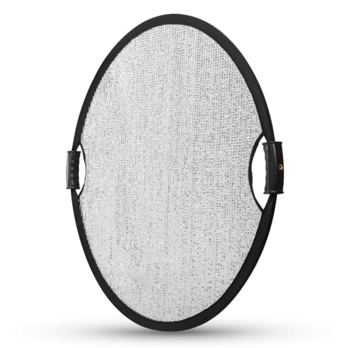 Glow Collapsible Circular Wind Proof Reflector with Handles (32")