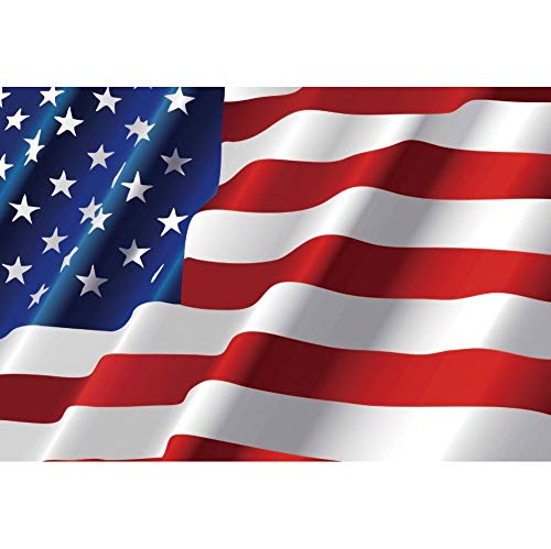 Haoyiyi 10x8ft American Flag Backdrop US Flag Independence Day 4th of July Photography Background Patriotic Party National Labour Veterans Day Celebration Boy Adult Portrait Photo Video Studio Props