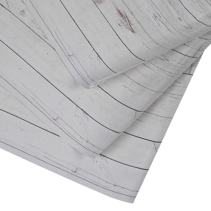 3pcs Double Sided Wood Grain Tabletop Photography Backdrop Paper Waterproof for Food Jewelry Cosmetic Product Photo Studio Props