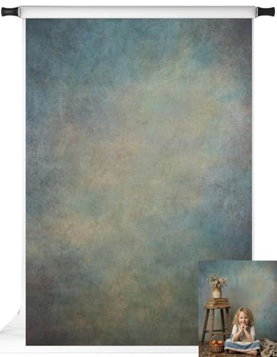Kate Portrait Backdrops for Photography Rusty Abstract Texture Vintage Headshot Photo Studio Props, 5x7ft - size: 5x7ft