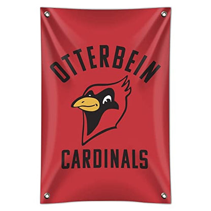 Otterbein University Cardinals Logo Home Business Office Sign - Vinyl Banner - 22" x 33" (56cm x 84cm)
