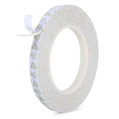 Damage Free Double Sided Tape 0.39in x 20ft, Removable Picture Hanging Strips Residue Free, Heavy Duty Mounting Tape, Wall Tape No Damage Strong Adhesive Strips Foam Tape - size: 0.39in x 20ft