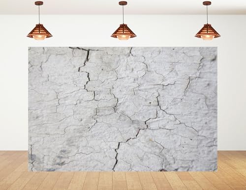 15x10ft Cracked Texture Backdrop Aged Surface with Fine Lines Photography Background for Party Rustic Themed Event Art Decorations Tapestry Photo Booth Props - size: 15x10ft