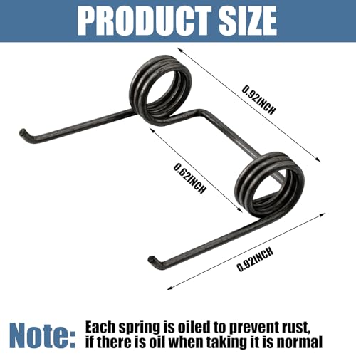 Hicarer 40 Pcs 877-761 Nailer Feeder Springs for Coil Roofing Nailer Compatible with Hitachi Nv45ab Nv45ab2 Nv50ap2 Nv50a1