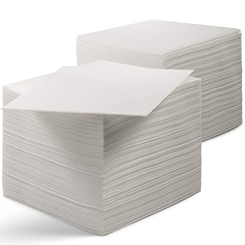BloominGoods Linen-Feel Lunch Napkins - Disposable Cloth-Like Paper Napkins - Soft And Absorbant Luncheon Napkins For Kitchen, Parties, Weddings, Dinners or Events (Pack of 200)