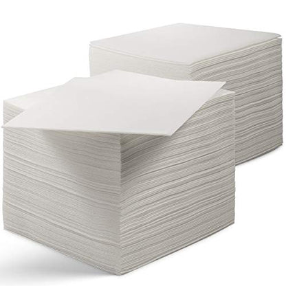 BloominGoods Linen-Feel Lunch Napkins - Disposable Cloth-Like Paper Napkins - Soft And Absorbant Luncheon Napkins For Kitchen, Parties, Weddings, Dinners or Events (Pack of 200)