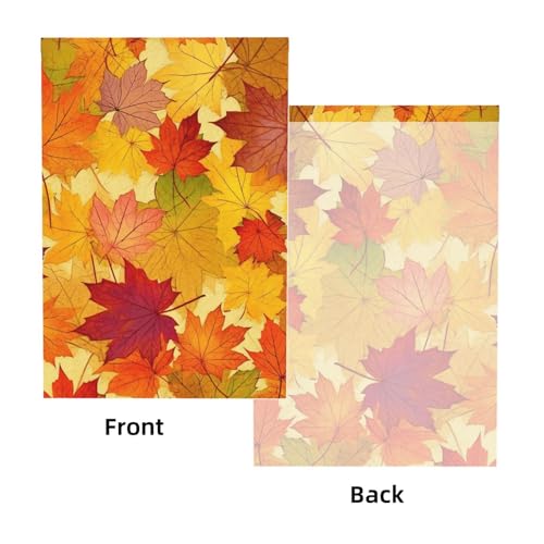 Autumn Leaves of Maple Backdrop Background for Photography 5x7ft Photobooth Professional Photo Backdrop Curtains Video Photography Studio Photo Backgrounds Banner Booth Background Screen Parties - color: Autumn Leaves Of Maple