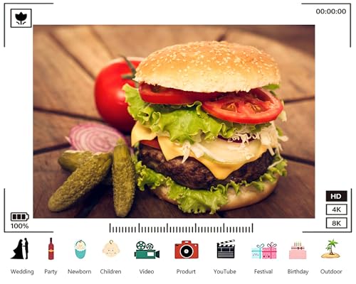 Trykid 5x3ft Fresh Burger Food Wooden Board Backdrop Culinary Photography Background Food Party Decoration Tapestry Photo Booth Prop Fabric - size: 5x3ft