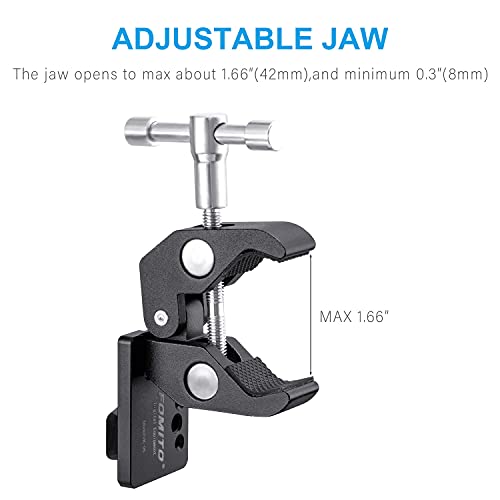 FOMITO V-Lock (Male) Clamp Release Plate for V-Mount Power Adapter - color: VK05