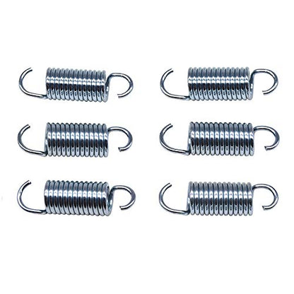 Yoogu 2-1/4inch (6Pcs) Furniture Mechanism Extension Tension Springs Replacement for Recliner Sofa Chair Bed
