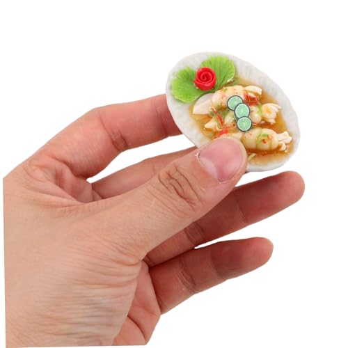 Ceramic Miniature Thai Cuisine Food Model for Dollhouse Decoration Realistic Accessories for Miniature Kits and Tiny Display Props