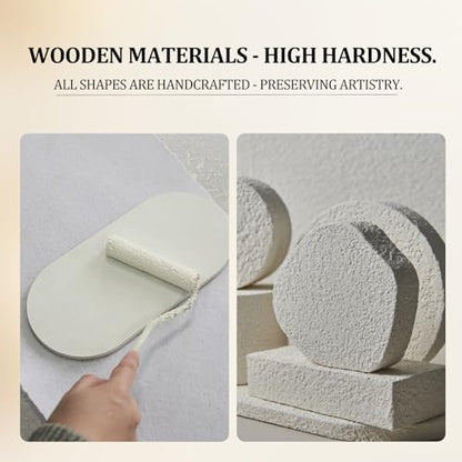 7PCS Photography Props Original Design Product, Photo Background Stone for Cosmetics, Fragrance and Jewelry, MDAOCRY