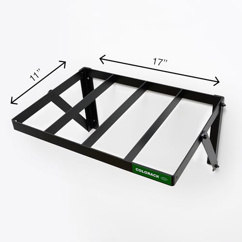 Seamless Paper Backdrop Vertical Storage Rack – Wall Mounted Organizer for Photography Studio – Holds Up to 16 Rolls (Black) - color: BLACK