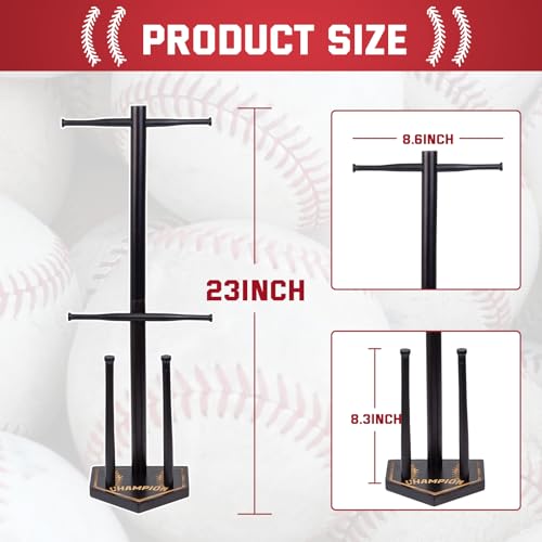 Baseball Ring Holder With Medal Hanger,Wooden Championship Memorabilia Display Holder Accessories,Baseball or Softball Drip Necklace Organizer Holder,Jewelry Organizer,23Inch x 8.6Inch