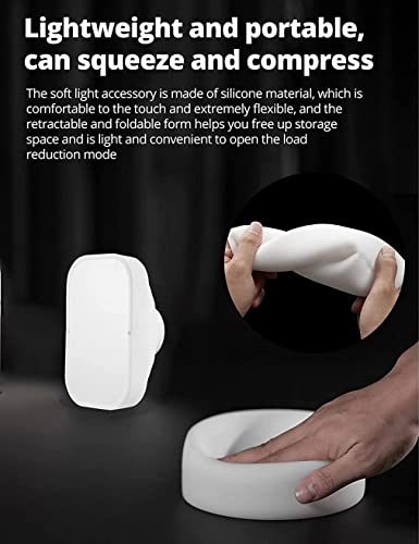 GODOX ML-CS1625 Softbox Diffusion Dome Kit with 3 Adapters, Foldable Diffuser for GodoxV1 Series V1 ML30 ML60BI AD200PRO AD300PRO 400PRO V Compatible with 850III V860III TT685II TT600