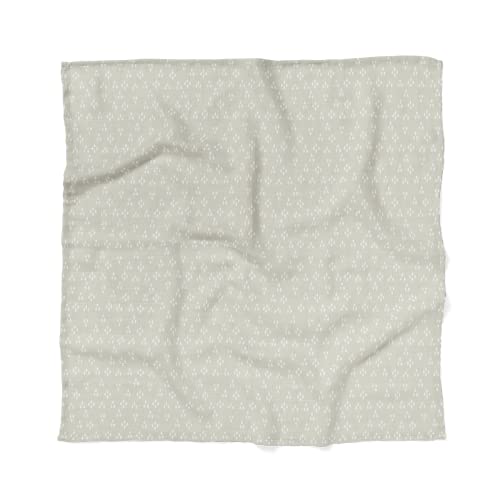 Mini Wander Swaddles for Newborns Muslin Swaddle Blankets - Breathable Soft Gender Neutral Receiving Blanket Baby Essentials | 47 x 47 Cotton - (Forest (Gray Wolf) - color: Forest (Gray Wolf)