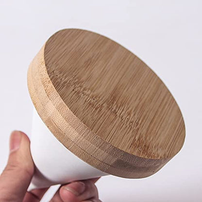 Pangkeep Bamboo Cone Bracelet Display Stand for Show Selling (White) - color: White