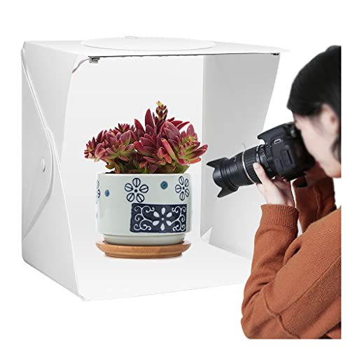 Photo Studio Light Box Mini Portable Photography Lighting Tent Soft Box Shooting Tent 6 Backdrops Led Kit