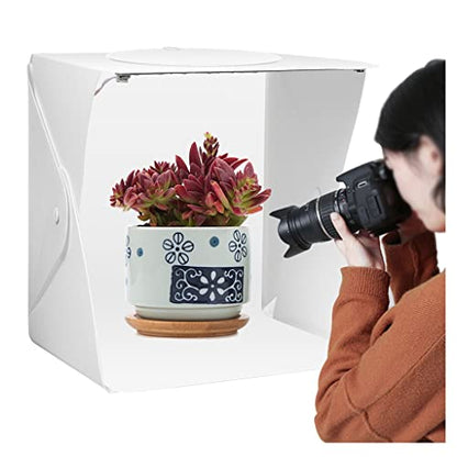 Photo Studio Light Box Mini Portable Photography Lighting Tent Soft Box Shooting Tent 6 Backdrops Led Kit