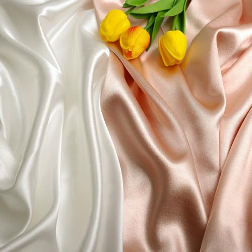 Yoocheese White Satin Photography Backdrop, Professional Studio Background for Nail Art, Jewelry, Small Product Photos (75X100cm/2.5X3.3ft) (Satin White) - color: Satin white