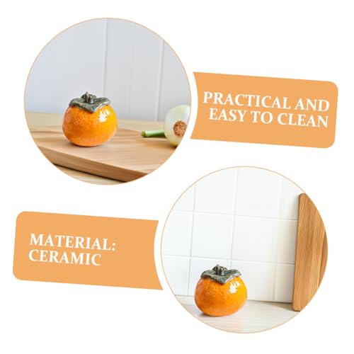ABOOFAN Mini Ceramic Jar Airtight Canister for Tea Candy Spices Decorative Porcelain Container for Home Decor Photography Prop