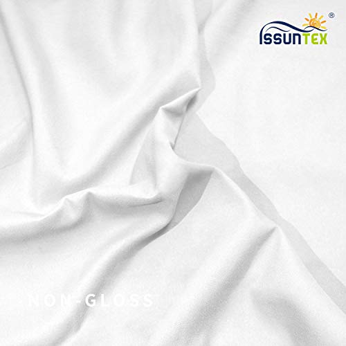 ISSUNTEX 10X10 ft/3X3 Meters Background Photo Backdrop, Photo Studio, Collapsible High Density Screen for Video Photography and Television-White - color: White, size: 10X10 ft