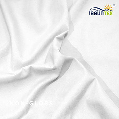ISSUNTEX 10X10 ft/3X3 Meters Background Photo Backdrop, Photo Studio, Collapsible High Density Screen for Video Photography and Television-White - color: White, size: 10X10 ft