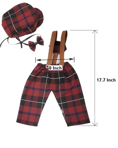 Newborn Baby Boy Suspender Pants Photo Outfits Gentleman Photography Outfit Girl - color: Color