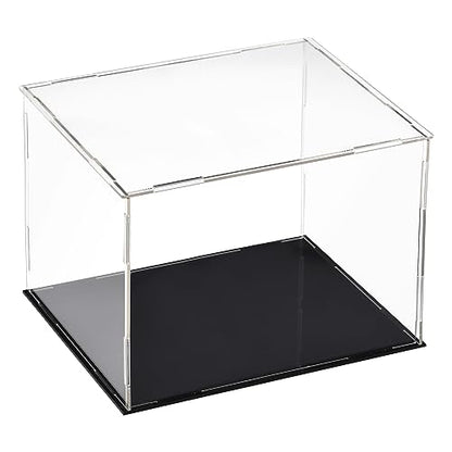 uxcell Acrylic Clear Display Case Box Dustproof Protection Showcase Cube Collectibles Show Box 7.9x5.9x5.9inch - size: 7.9x5.9x5.9 Inch