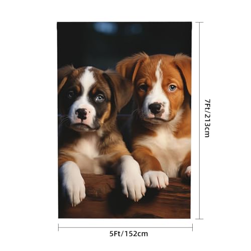 Puppies Dogs Pets Animals Backdrop Background for Photography 5x7ft Photobooth Professional Photo Backdrop Curtains Video Photography Studio Photo Backgrounds Banner Booth Background Screen Parties - color: Puppies Dogs Pets Animals