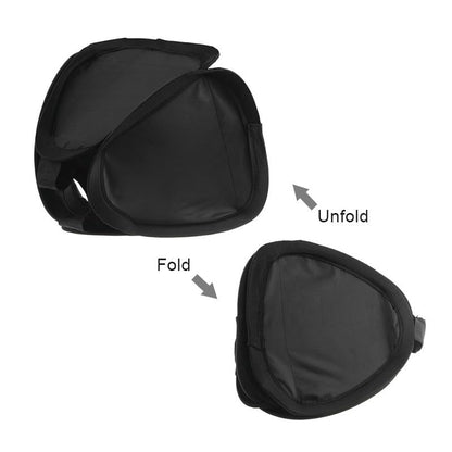 REFLEX CAMERA 9"x9" (23x23cm) Portable Softbox Flash Diffuser for DSLR Speedlite, Dual-Layer Reflective Lighting Modifier, Foldable Photo Studio Light Cover with Bag, Compatible with Canon, Nikon Sony