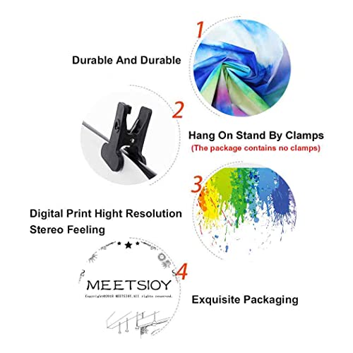 Paint Splash Party Backdrop Colorful Painting Art Photo Background MEETSIOY Abstract Oil Painting Studio Props Banner Birthday Party Supplies Photography Backdrop 9x6ft BJZSMT20 - size: 9x6ft