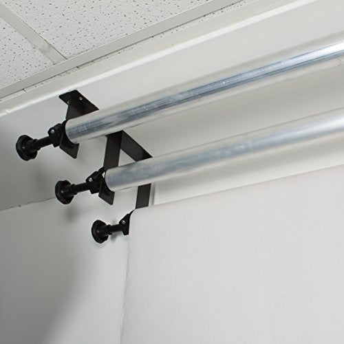 Fotoconic 118" / 3m Metal Tube Crossbar for Electric Motorized, Manual Studio Roller Background Support System