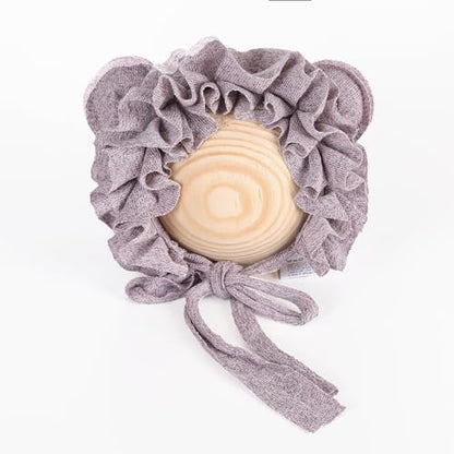 Holibeat Baby Girl Purple Photography Props Super Soft Newborn Girl Photo Shoot Outfits Costumes - color: Purple