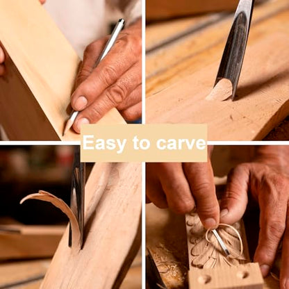 3X8X1 Inch Solid Wood Carving Blocks, 4 Pcs Wooden Art Block, Unfinished Wood Blocks for Art and Crafts DIY Carving Whittling for Adults Beginner Experts - size: 3x8x1 Inch