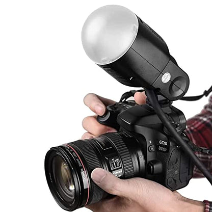 Godox AK-R11 Diffuser Dome for Godox V1 V1Pro V100 Flash Camera Round Head Flash, V100C V100N V100S V1Pro-C V1Pro-N V1Pro-S V1C V1N V1S,AD200 Pro II AD100Pro AD200Pro AD200 / H200R