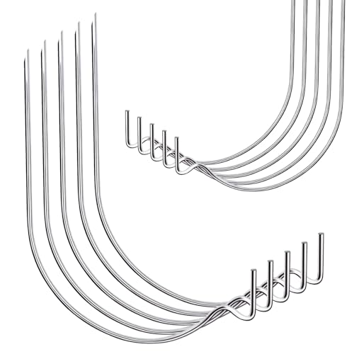 Super Hooks Picture Hanger,Gorilla Hooks - Hang Art, Clock, Shelves, Mirrors, Frames, or Planters for Home and Office Decorations-30pcs - style: Silver