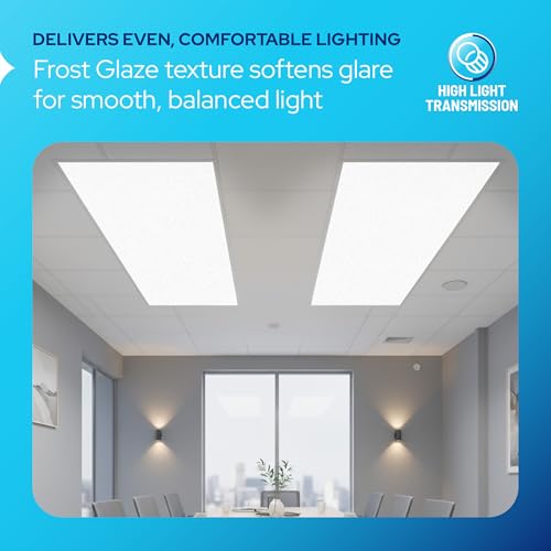 KASTLITE Frost Glaze Acrylic Lighting Panels | Custom Size x .080" Textured Frosted Plexiglass Diffuser Sheets | Flat Fluorescent Light Covers for Ceiling Lights & Overhead Fixtures | 8-Pack - size: CUSTOM SIZE