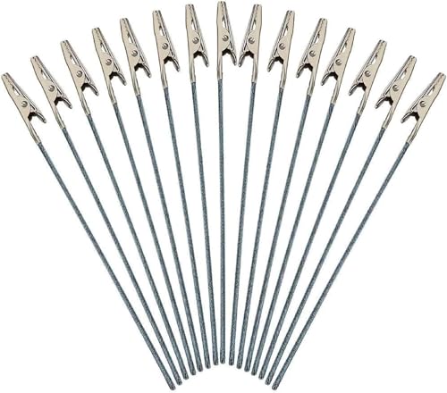 20 Pcs Metal Wire Alligator Clips, Long-Tailed Alligator Clamp Photo Clip Holder, Clip Photo Holders