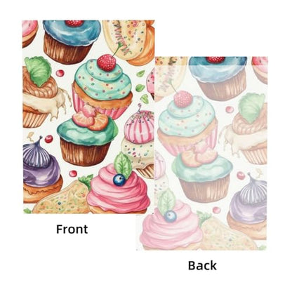 Cupcakes Donuts Muffins Sugar Backdrop Background for Photography 5x7ft Photobooth Professional Photo Backdrop Curtains Video Photography Studio Photo Backgrounds Banner BoothScreen Parties - color: Cupcakes Donuts Muffins Sugar