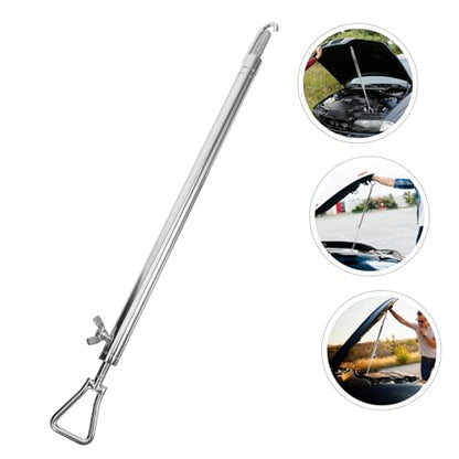 Hood Prop Rod Durable Hood Support Tool for and Retractable Vehicle Hood Holder Sturdy Design for Personal and Professional Use