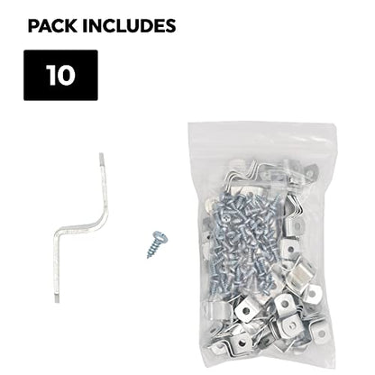 Canvas Offset Clips 1/2 Inch 10/Pkg