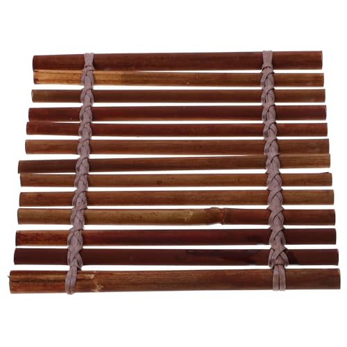 FRCOLOR Japanese Sushi Plate Decoration Sashimi Serving Tray 13x13cm Japanese Food Ornament for Restaurant Tableware and Food Photography Backdrops