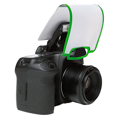 LumiQuest Soft Screen, Flash Diffuser & Light Softener, Universal Classic Design for Digital SLR Cameras, Neon Green - color: Neon Green