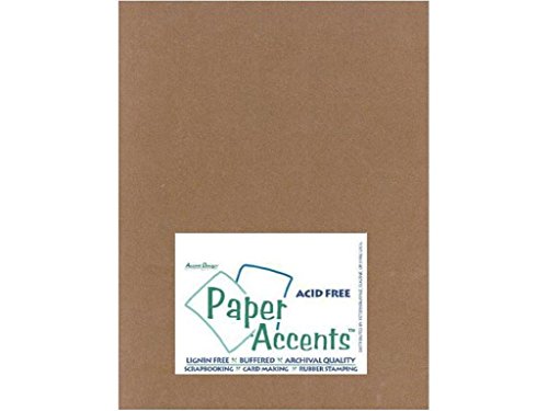 PA Paper Accents Textured Cardstock 8.5” x 11” Clove, 80lb Colored cardstock Paper for Card Making, Scrapbooking, Printing, Quilling and Crafts, 25 piece Pack - color: Clove
