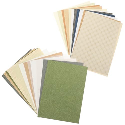 Decorative Scrapbook Paper for Scrapbooking Supplies Textured Crafting DIY Paper for Journaling and Album Decoration Background Use, for Creative Handicrafts