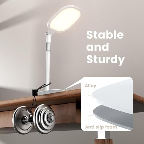 White 1Pack Video Conference Lighting for Zoom Meeting, Ring Light for Desk with Flexible Stand - size: White 1Pack
