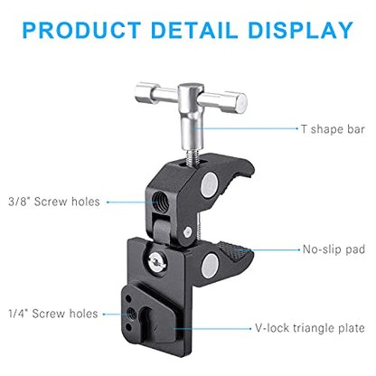 FOMITO V-Lock (Male) Clamp Release Plate for V-Mount Power Adapter - color: VK05
