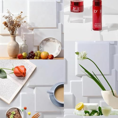 Large Photo Backdrop Board: 5PCS 8Patterns Product Photography Props for Food Jewelry, 3D Stereoscopic Background Table Top Small Shooting Kit (XL Size 24x24in)