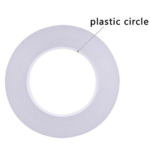 EBOOT Double Sided Adhesive Tape (55 Yards) for Gifts, Photos, Documents, Wallpaper, Scrapbooking, Crafts, Ribbon, Cards and Boxes (1/4 Inch) - size: 1/ 4 Inch